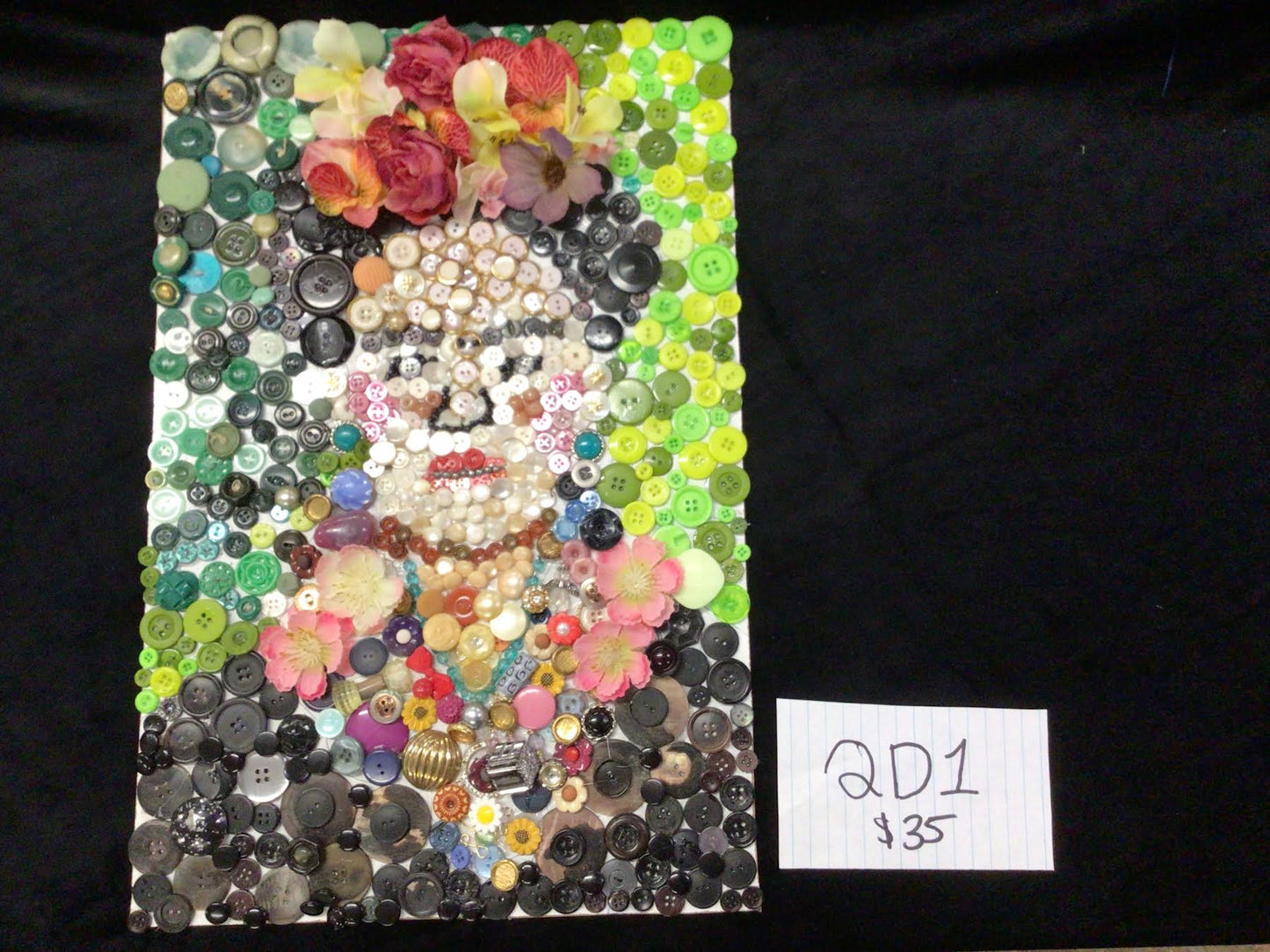 2d1 mosaic portrait